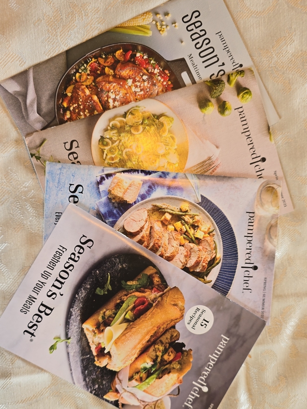 Pampered Chef Season's Best Booklets